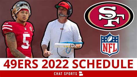 49ers Schedule 2022 2022