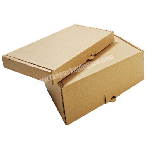 Custom Large Corrugated Cardboard Slipper Packaging Box With Custom