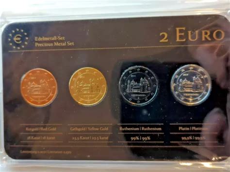 X Euro Brd Edelmetallset St Michael Kirche Hildesheim Blister