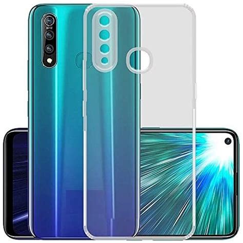 Stwg Shockproof Tpu Back Cover For Infinix Hot Transparent Cushioned Edges Flexible