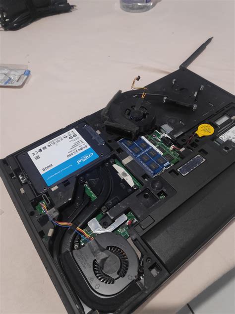 Changed my T440p iGPU cooling system to a dGPU one. Before the upgrade