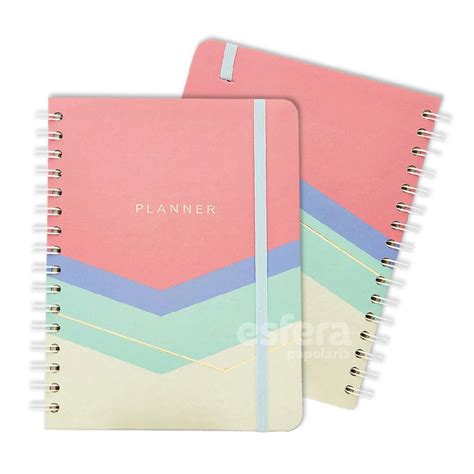 Planner Permanente Pastel Block Semanal Wire O A Sport Cicero Esfera