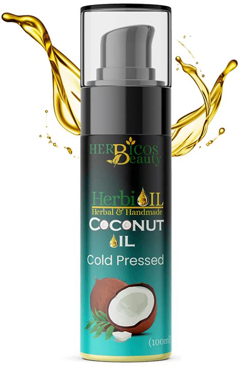 Coconut Oil Cold Pressed Herbicosbeauty