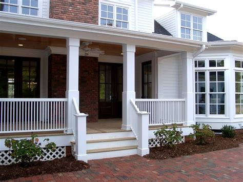 Porch Columns - Traditional - Porch - Miami - by Worthington Millwork, LLC