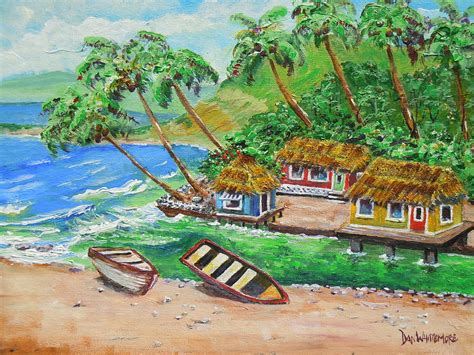 Island Life Painting By Dan Whittemore