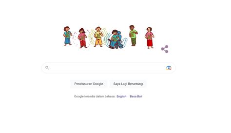 Hari Angklung Sedunia Google Tampilkan Doodle Khusus