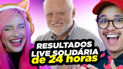 Resultados Da Nossa Live Solid Ria De Horas Youtube