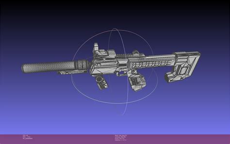 Halo ODST SMG Basic Model 3D model | CGTrader