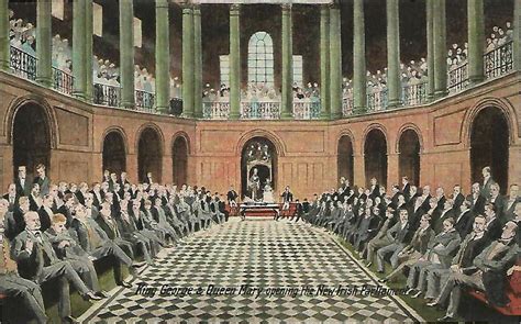 Another Postcard Imagining King George Opening The Home Rule Parliament