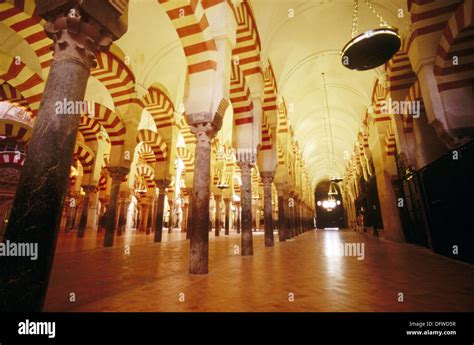 Interior of Great Mosque, Córdoba. Andalusia, Spain Stock Photo - Alamy