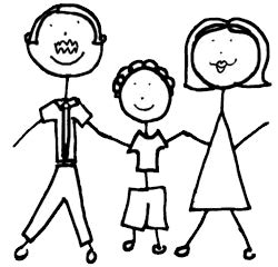 Stickman Family - ClipArt Best