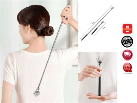 Bear Claw Back Scratcher Metal Extending Extendable Massager Telescopic