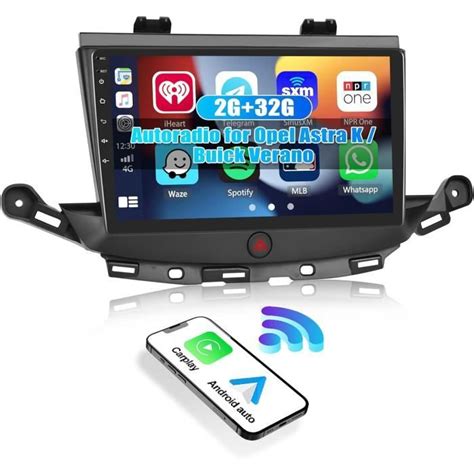 G Android Autoradio Pour Opel Astra K Buick Verano