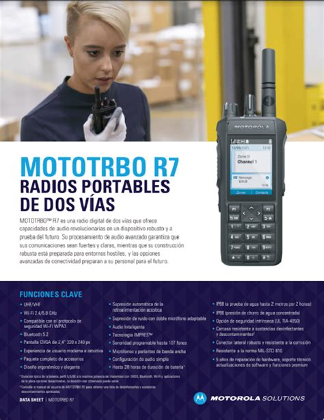 MOTOTRBO R7 Series Motorola Solutions LATAM