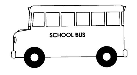 School Bus Clipart Black And White - ClipArt Best