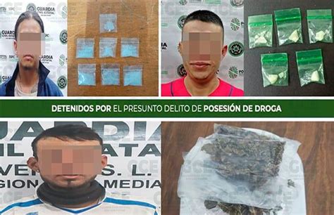 Encierran A Tres Por Posesión De Droga