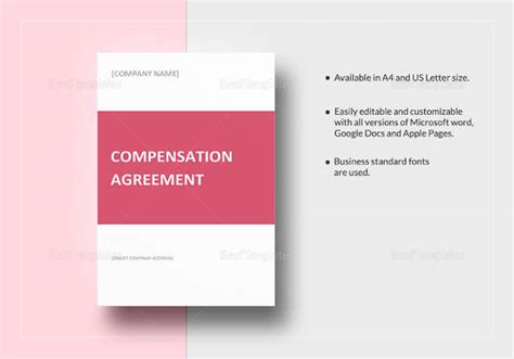 Free Sample Compensation Plan Templates In Pdf Ms Word Google