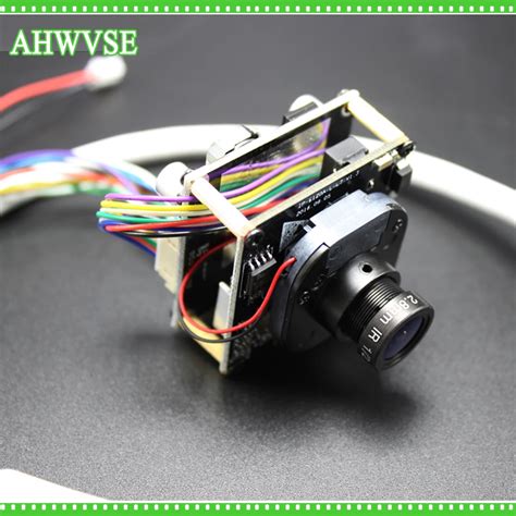 AHWVSE Mini dôme 2 mp multilingue Module de caméra réseau IP PoE Full