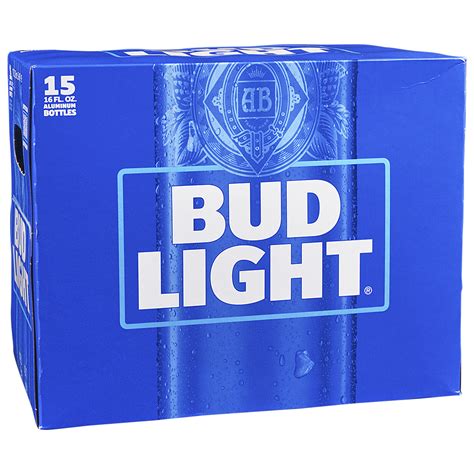 Bud Light Aluminum 15pk 16 Oz Bottles Applejack