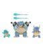 FIGURA POKEMON SQUIRTLE EVOLUTION 3 PACK Gameplanet