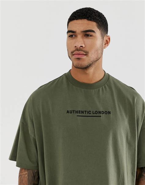 Asos Design Oversized Super Longline T Shirt With Authentic City Print