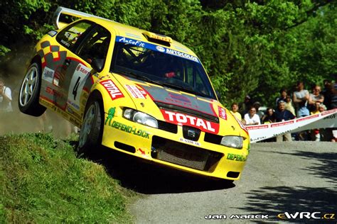 Triner Emil Hůlka Miloš Seat Cordoba WRC Evo2 Seat Rallye Český