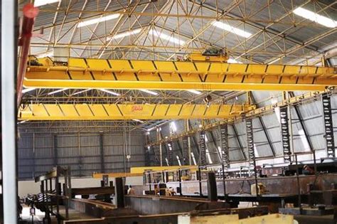 Double Girder Eot Crane Capacity Tons Ton At In