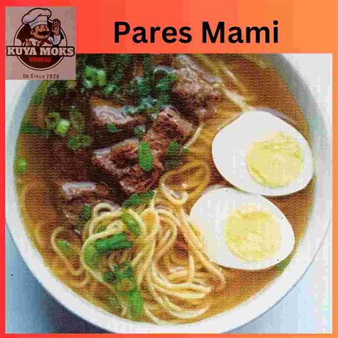 Pares Mami with Egg - Scout Meal