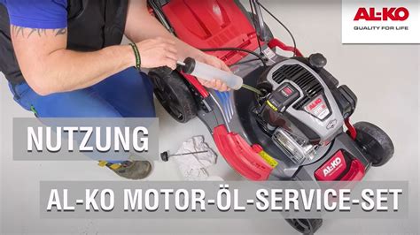 Nutzung AL KO Motor Öl Service Set Benzin Rasenmäher AL KO