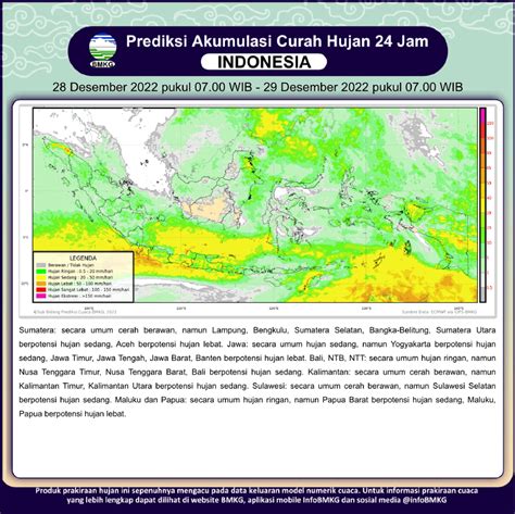 BMKG On Twitter Halo Sobat BMKG Mari Cek Potensi Curah Hujan Di