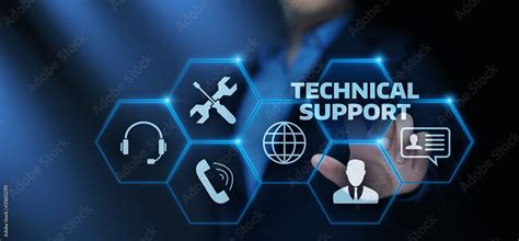 Technical Support Customer Service Business Technology Internet Concept