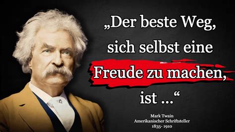 berühmtesten MARK TWAIN Zitate über das Leben YouTube