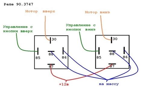 Схема подключения стеклоподъемников газель - АвтоТоп