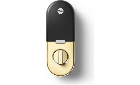 Nest X Yale Lock With Nest Connect Polished Brass Smart Lock For