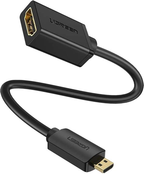 Ugreen Micro Hdmi To Hdmi Cable Male To Female Micro Hdmi Adapter