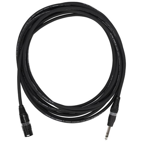 Sommer Cable SGFD 0600 SW Stage 22 Highflex XLR Male Klinke Stereo 6