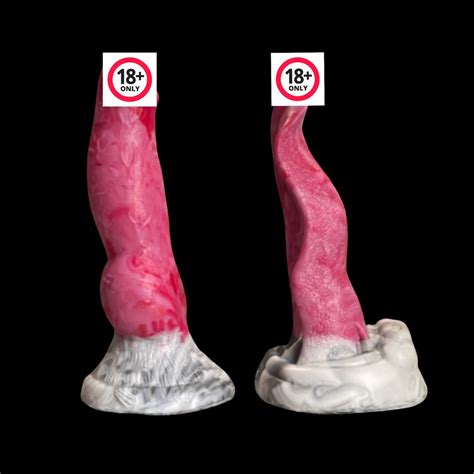 Knotted Fantasy Silicone Dildo Anal Knot Dildo Big Knot Butt Plug Colorful Custom Monster