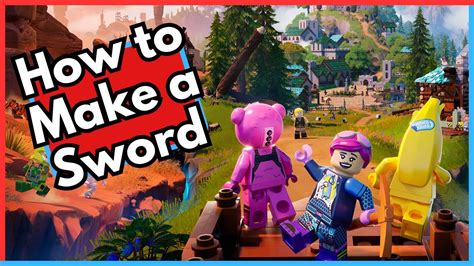 How To Make A Sword In Lego Fortnite YouTube