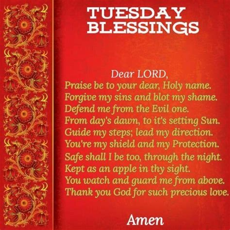 10 Best Tuesday Prayer Quotes