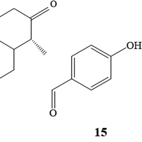 Structures Of Friedelin Hydroxybenzaldehyde And