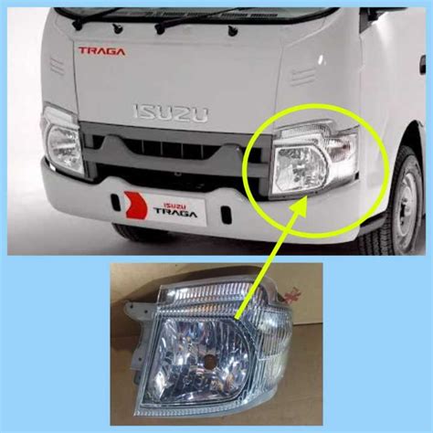 Headlamp Lampu Depan Isuzu Traga 2020 UP Lazada Indonesia