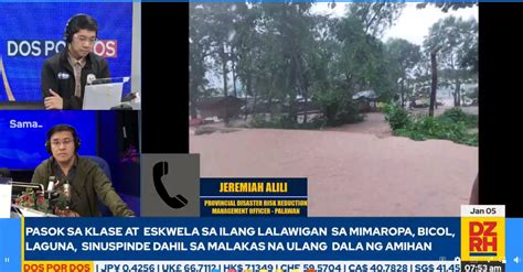 DZRH NEWS On Twitter Jeremiah Alili Palawan PDRRMO Kahapon Umabot