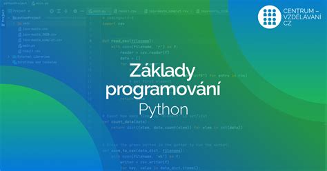 Základy programování v jazyce Python DVPP