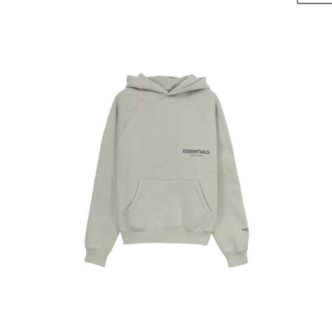 Essentials Fear Of God Hoodie Rare Matcha Green Depop