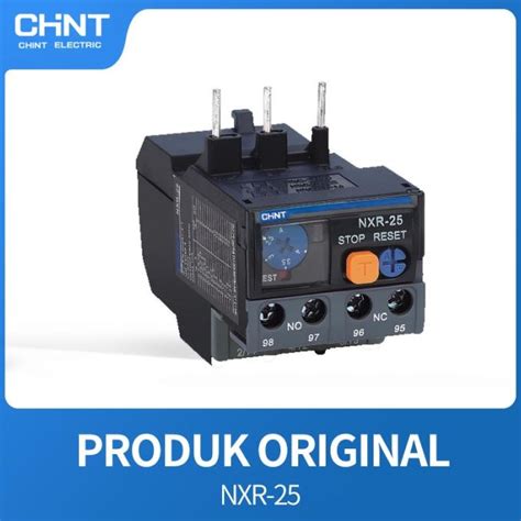 Jual Chint Thermal Overload Relay Nxr Non Cod Shopee Indonesia