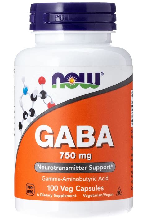 Now Gaba Mg Neurotransmitter Strong Brain Health Vitamin Fiyat