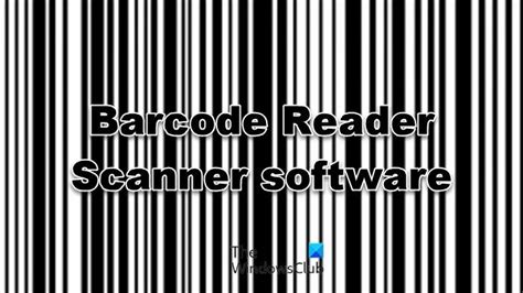 Best free Barcode Scanner software for Windows PC