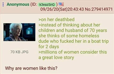 Anon Questions Women R Greentext Greentext Stories Know Your Meme