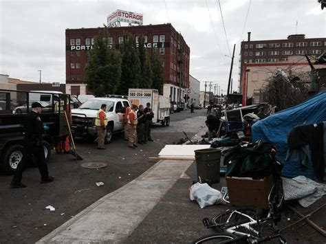 Portland Police Crack Down On Homeless Camps Kgw