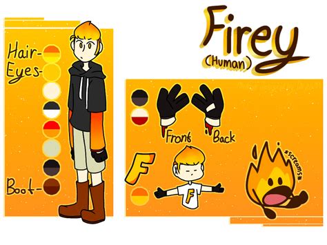 I Was Designed Leafy And Firey In Human Version Feel Free To Use My